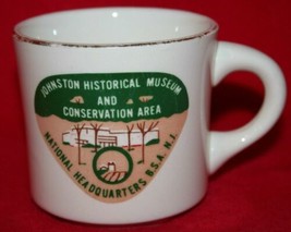 Vintage Boy Scouts Of America Johnston National Headquarters Coffee Mug Bsa - £13.52 GBP