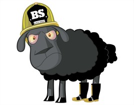 Window Sticker - Black Sheep Firefighter Decal - £3.15 GBP+