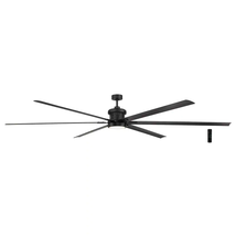 Royalty II 120 in. Integrated LED Indoor Outdoor Matte Black Ceiling Fan - £230.18 GBP