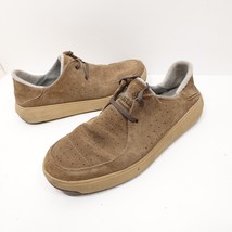Stio Men’s Colter Summer Low Tan Beige Suede Slip On Loafers Shoes Size ... - $35.99