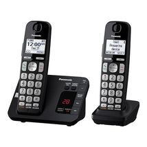 Panasonic DECT 6.0 Expandable Cordless Phone System with Answering Machine and C - £89.67 GBP