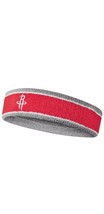 Houston Rockets NBA Unisex Nike Team Performance Basketball Headband Gray OSFM - £15.78 GBP