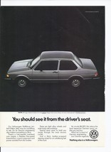 1983 VOLKSWAGEN Wolfsburg Limited Edition Jetta Print Ad Automobile c 8.5&quot; x 11&quot; - £14.05 GBP