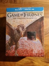 Game of Thrones Seasons 1-6 (27 disk Blu-ray box set, 2016) Sealed New HBO - £42.66 GBP