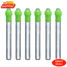 6PCS-High Capacity 340 LED Bobber Light Replacement Battery For Fishing ... - $18.34
