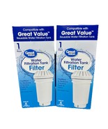 2 PACK Great Value Water Filtration Tank Replacement Filter for GVRWFT [G4] - $32.38 CAD