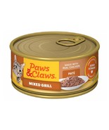 Paws &amp; Claws Mixed Grill Poultry &amp; Fish Pate Wet Cat Food, 1 Single Can ... - £6.73 GBP