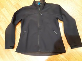 Eastern Mountain Sports Endo Therm Black Soft Shell Jacket Women&#39;s Size Large - £19.54 GBP