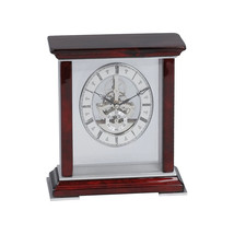 Mahogany Table Skeleton Clock - $187.68