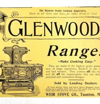 Glenwood Grand Oven Range 1894 Advertisement Victorian Cooking Made Easy... - £13.76 GBP