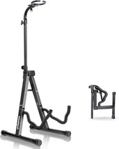 Acoustic Guitar Stand Floor Folding A Frame With Secure Lock Upgrade Adjustable - £31.96 GBP