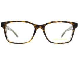 Tory Burch Brille Rahmen TY2064 1561 Kristall Schildplatt Grün Braune 52-16-135 - £78.82 GBP