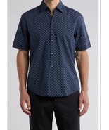 BOSS RASH SHIRT CASUAL SHORT SLEEVE MEN’S Size S COTTON BUTTON-DOWN - $358.79 MXN
