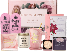 Mother&#39;s Day Gifts for Mom from Daughter Son, Happy Birthday Gift Basket for Mom - £50.98 GBP