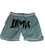 DMX x Shoe Palace Shorts Adult Large Men&#39;s Powder Blue Comfort Logo Zip ... - $51.97 CAD