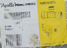 Apollo Powerpress Carbon Steel Press Tee Two Inch PWR7481815 image 3
