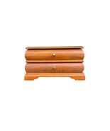Wooden Jewelry Box W/ Mirror &amp; Felt-Lined For Rings &amp; Accessories - $100.10 CAD