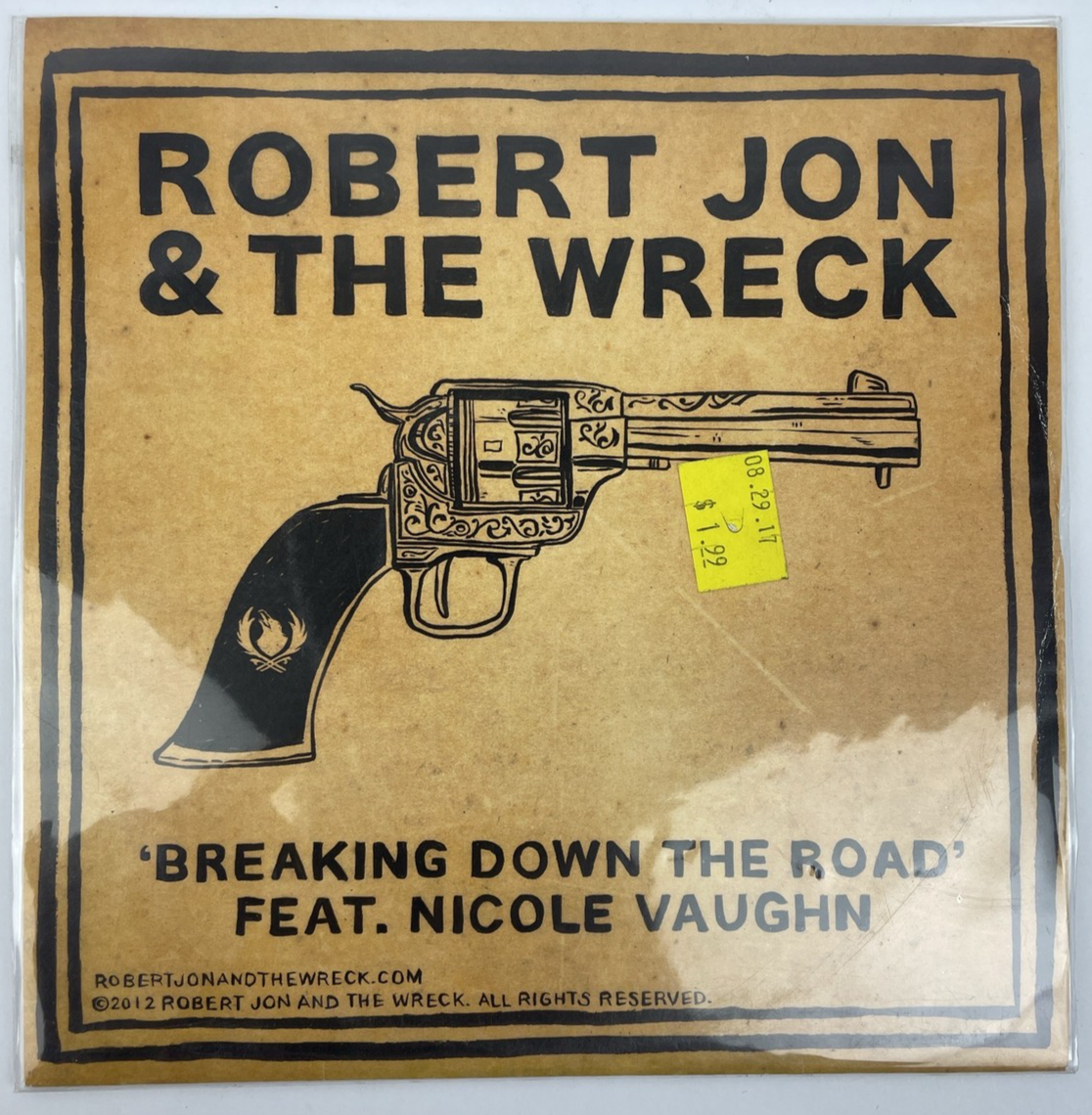 RARE Robert Jon &amp; The Wreck x JERAMIAH RED 45 Record - Only 500 Pressed - $9.89