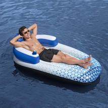 Bestway Hydro Force Floating Lounger 183x97 cm Blue - £32.94 GBP