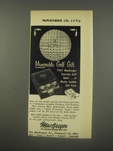 1956 MacGregor Tourney Golf Balls Ad - Memorable Golf Gift - £14.53 GBP