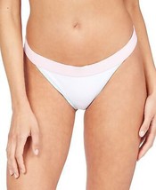 Roxy Womens Pastel Surf High Leg Bikini Bottoms Color Bright White Size S - £42.99 GBP