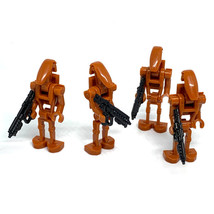 B-1 Battle Droid Minifigures Star Wars Geonosis Droids with E-5 Blasters US Toy - £17.92 GBP