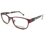 Lucky Brand Eyeglasses Frames D121 BURGUNDY BLACK Rectangular Full Rim 5... - $46.59