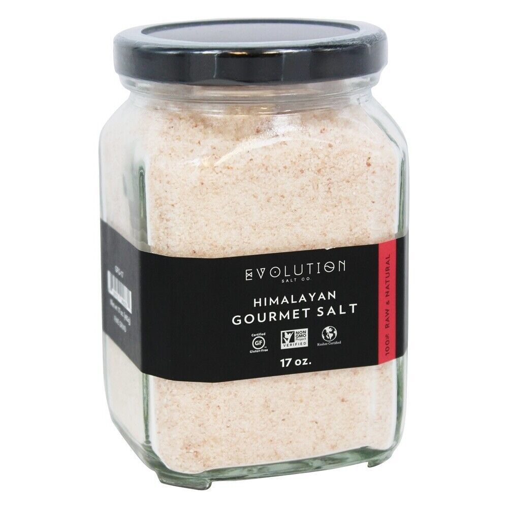 Evolution Salt Company Himalayan Gourmet Fine Pink Salt, 17 Ounces - $18.39