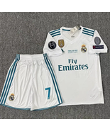 Set di maglia e pantaloncino UEFA Real Madrid 17/18, maglia da casa  #7 ... - €67,29 EUR