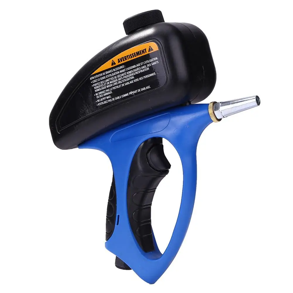 Portable Sand Blaster 90psi Adjustable Sandblasting  Sand Blasting hine Gravity  - £85.38 GBP