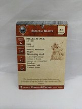 Lot Of (11) Dungeons And Dragons Blood War Miniatures Game Stat Cards - £9.49 GBP