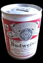 Vintage Old Budweiser Beer Can Metal Sign 8x12in  Garage Mancave 6 - $24.74