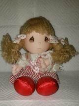 Precious Moments Doll Cloth Plush Valentine&#39;s Day Edition 1991 - £7.11 GBP