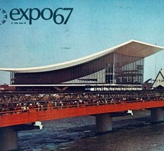 1967 Montreal Canada Exposition Soviet Union Pavilion Postcard Expo 67 E... - $473.02 MXN