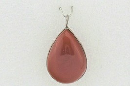 Carnelian Pendant Charm 7.4 g Real Solid Sterling Silver - £57.30 GBP