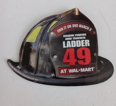 Ladder 49 Fireman&#39;s Helmet Shaped DVD Movie Promo Pin Button - £6.47 GBP