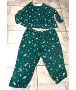 Christmas Joyspun Women’s Pajama Sleep Set 3XL 22/24W Nutcracker Green #C8 - $20.36 CAD
