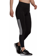 Womens Lightweight High Rise 3-Stripe Mesh 7/8 Leggings (X-Large, Black/... - $52.32