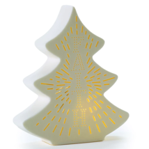 Lighted Nativity Christmas Tree FAITH Tabletop Centerpiece Holiday Home Decor - £18.95 GBP