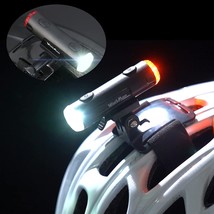 2 In 1 Bike Lights, Usb Rechargeable Bike Helmet Lights, Bike Lights For Night - £25.49 GBP