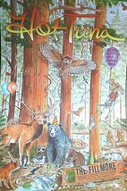 Hot Tuna Airplane Poster by Jefferson Fillmore Alvin Youngblood Hart Gar... - $67.22