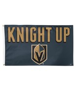 Vegas Golden Knights 90cmx150cm/3x5FT Single-Sided Deluxe Team Slogan Flag - $380.13 MXN