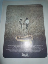 Vintage Speidel Name Bracelet Print Magazine Advertisement 1971 - $4.99