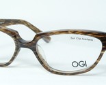 OGI Heritage 7143 1342 Brown Funkeln Brille Brillengestell 48-15-140mm J... - $96.02