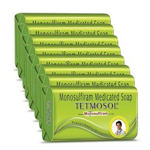 Tetmosol Medicated Soap- fights Skin Infections, Itching - 100g (Pack of 8 Soap) - £22.36 GBP