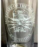 USAF Secretary Of The Air Force Acquisition Drinking Glass 14oz Military - £7.77 GBP