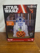 Gemmy 2016 Halloween Star Wars Rare R2D2 5 Ft Yard Decoration Inflatable... - $74.95