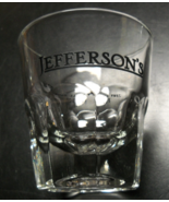 Jefferson&#39;s Very Small Batch Bourbon Drinking Glass Black Print with Hea... - £10.35 GBP