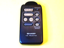 SHARP LCD PROJECTOR REMOTE CONTROL G1187CESA ORIGINAL OEM REPLACEMENT XV... - £11.21 GBP