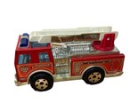 1989 BUDDY L Big Bruiser Pumper Fire Truck Plastic &amp; Metal For Parts  - £12.91 GBP